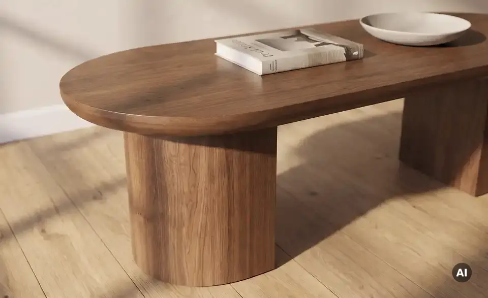 Couchtisch, Detailansicht