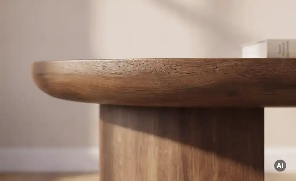 Couchtisch, Detailansicht