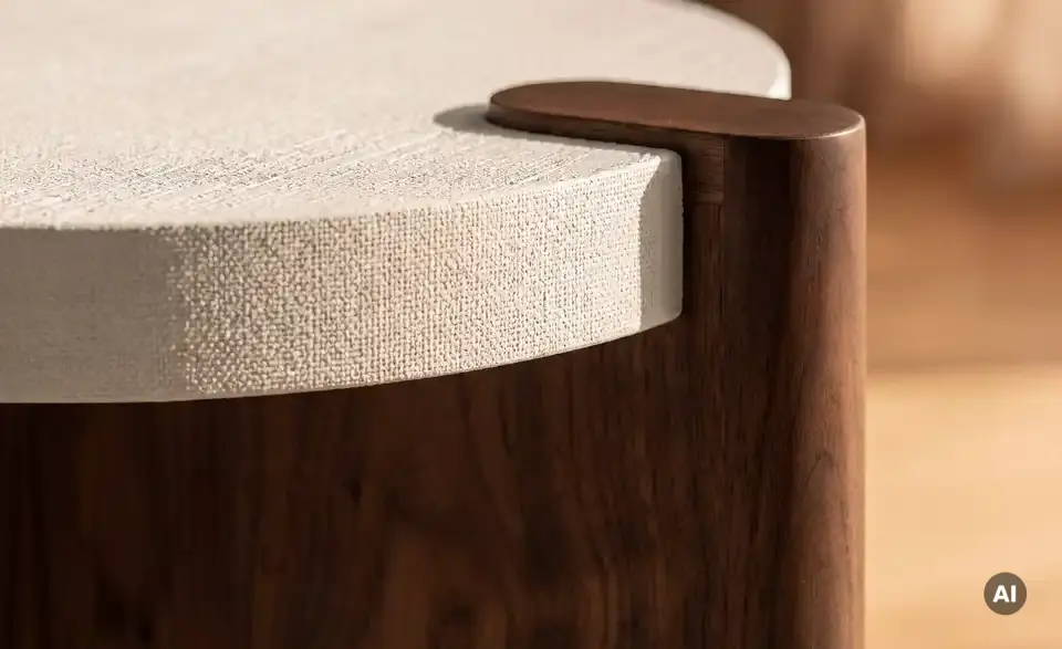 Couchtisch, Detailansicht