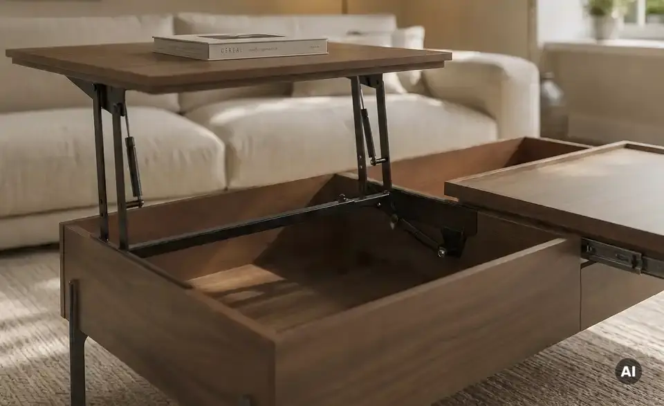 Couchtisch, Detailansicht