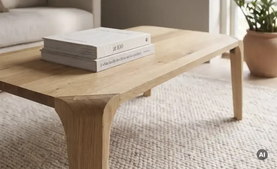 Couchtisch, Detailansicht