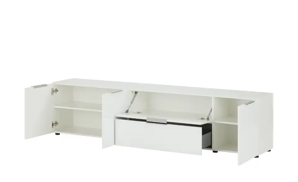 TV-Lowboard, geöffnet