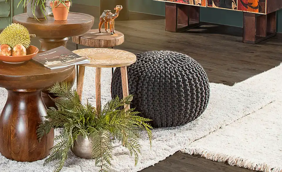 Sitzball, in Wohnsituation