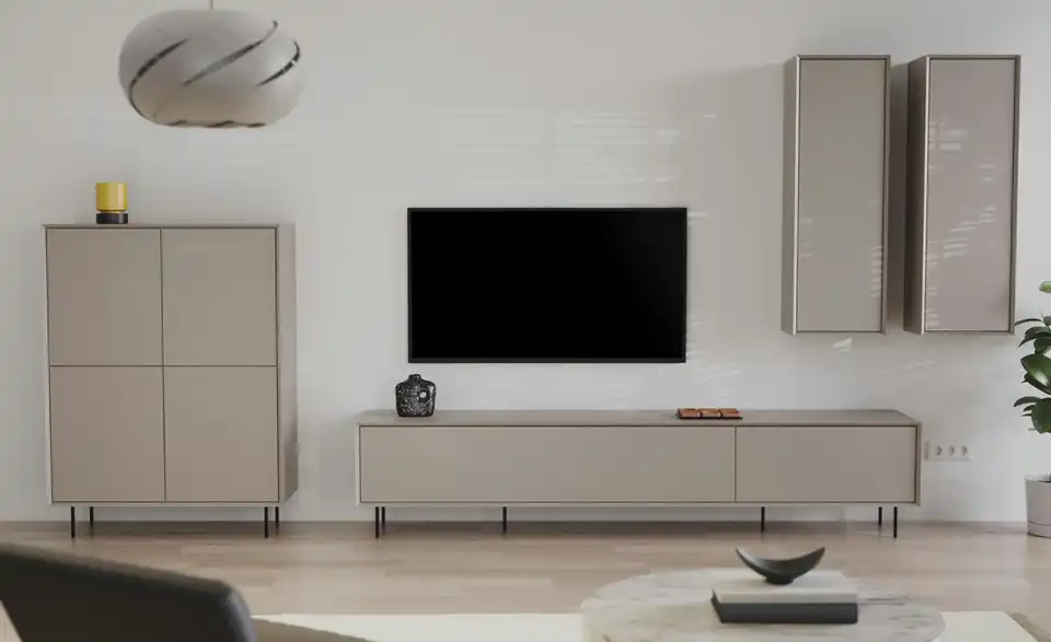 Metallfüße 5er Set, in Wohnsituation