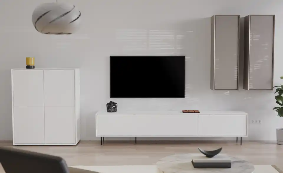 Metallfüße 5er Set, in Wohnsituation