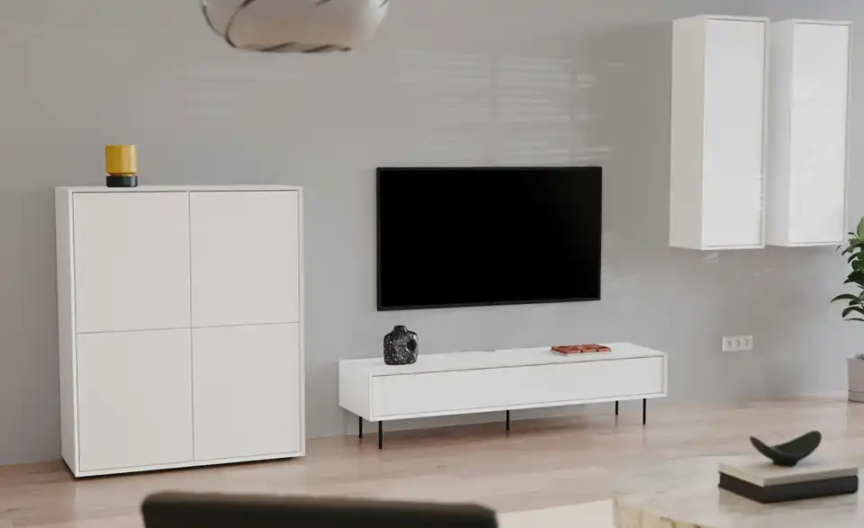 TV-Lowboard, in Wohnsituation