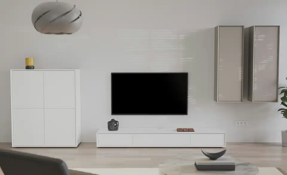 TV-Lowboard, in Wohnsituation