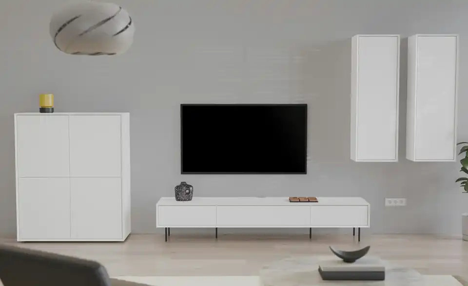 TV-Lowboard, in Wohnsituation