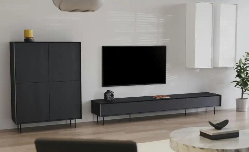 TV-Lowboard, in Wohnsituation