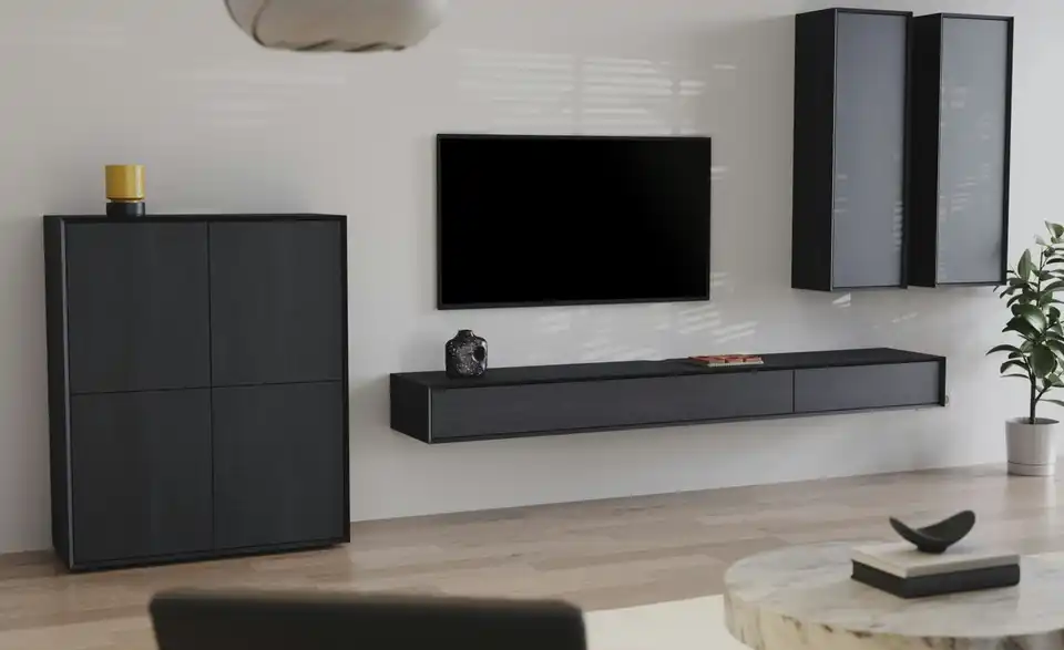 TV-Lowboard, in Wohnsituation