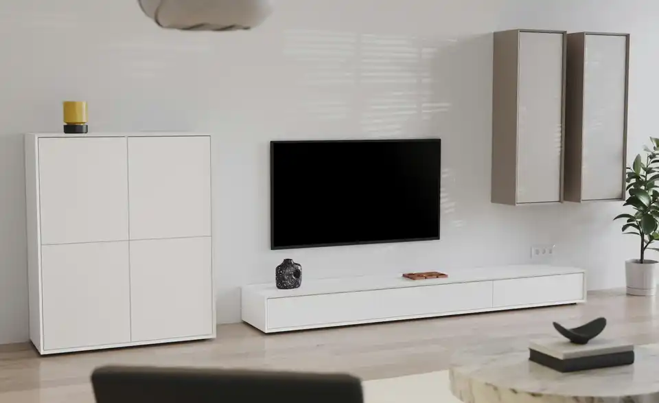 TV-Lowboard, in Wohnsituation