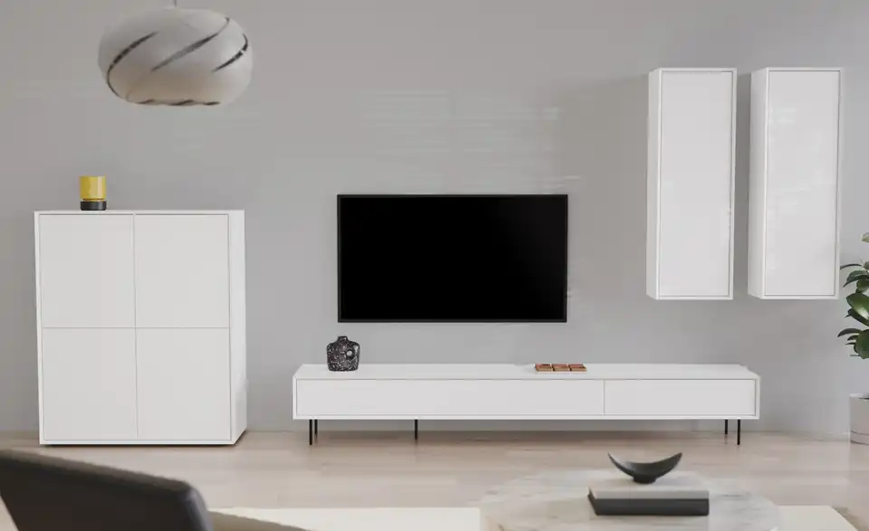 TV-Lowboard, in Wohnsituation