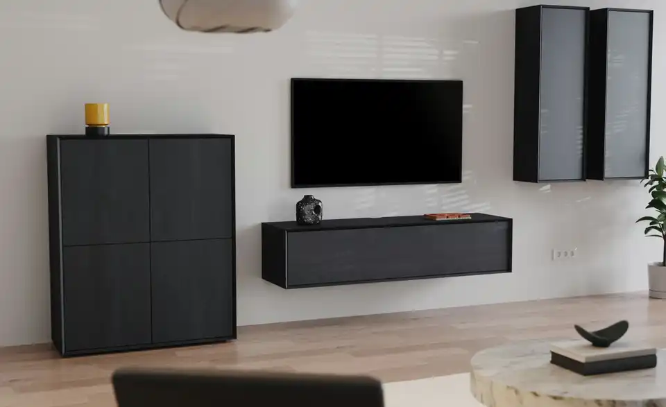 TV-Lowboard, in Wohnsituation