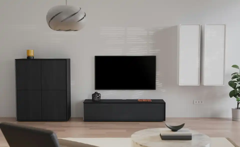 TV-Lowboard, in Wohnsituation
