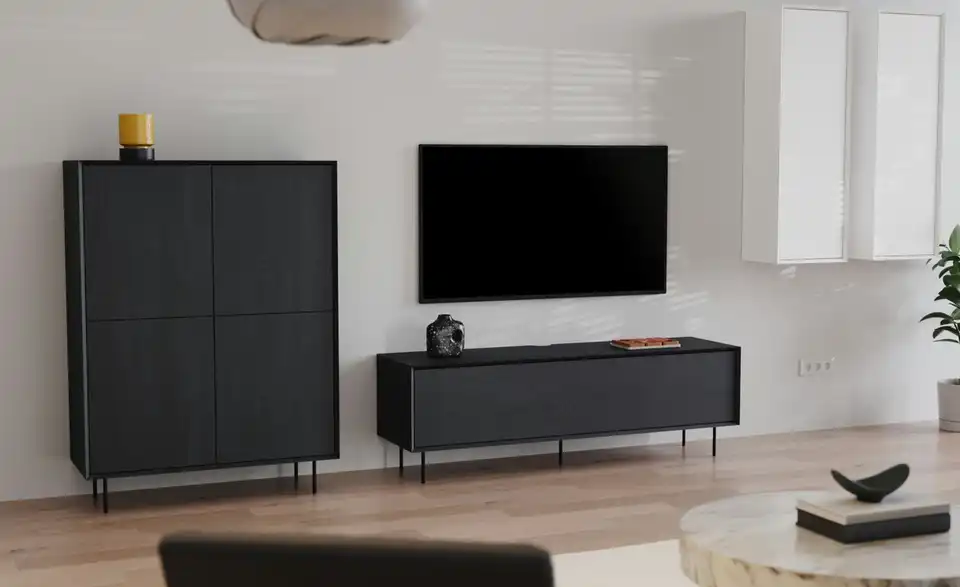 TV-Lowboard, in Wohnsituation