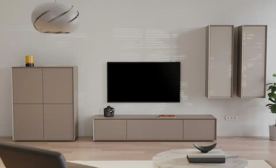 TV-Lowboard, in Wohnsituation