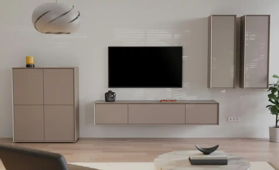TV-Lowboard, in Wohnsituation