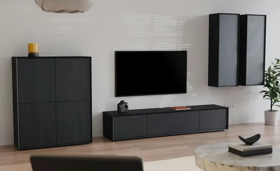 TV-Lowboard, in Wohnsituation
