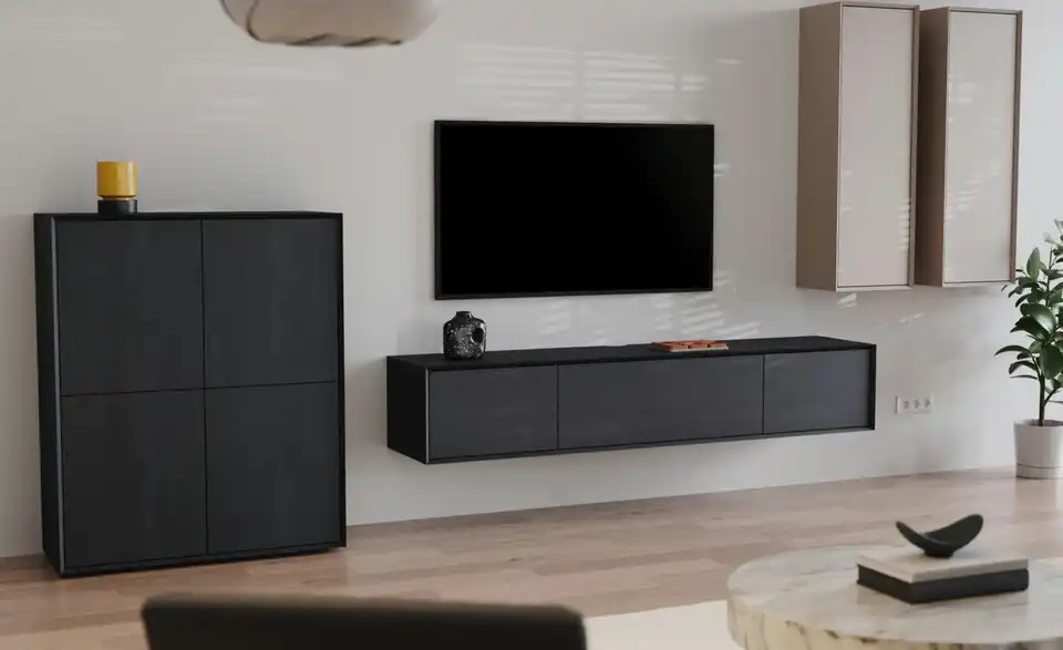 TV-Lowboard, in Wohnsituation