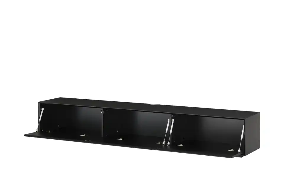 TV-Lowboard, geöffnet