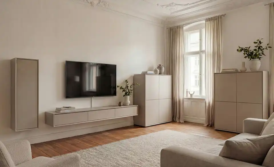 Hängeschrank, in Wohnsituation