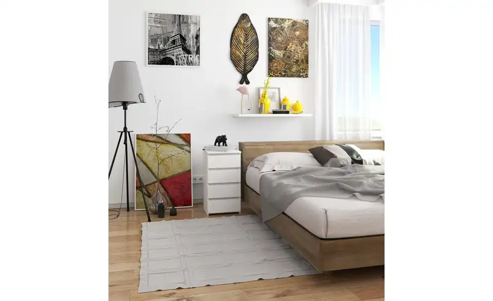 Kommode mit 4 Schubladen, in Wohnsituation