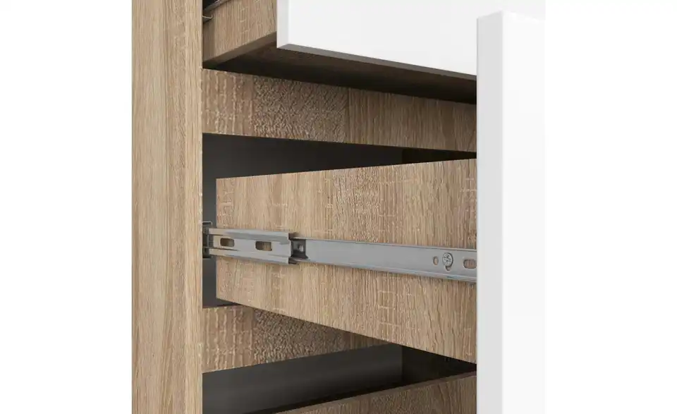 Kommode mit 10 Schubladen, Detailansicht