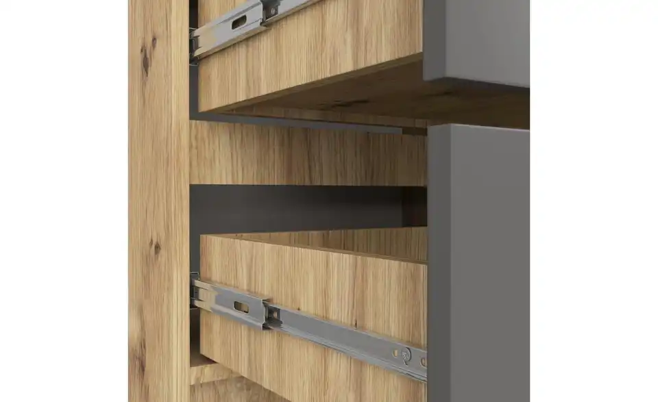 Kommode mit 4 Schubladen, Detailansicht