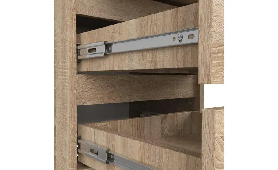 Kommode mit 6 Schubladen, Detailansicht