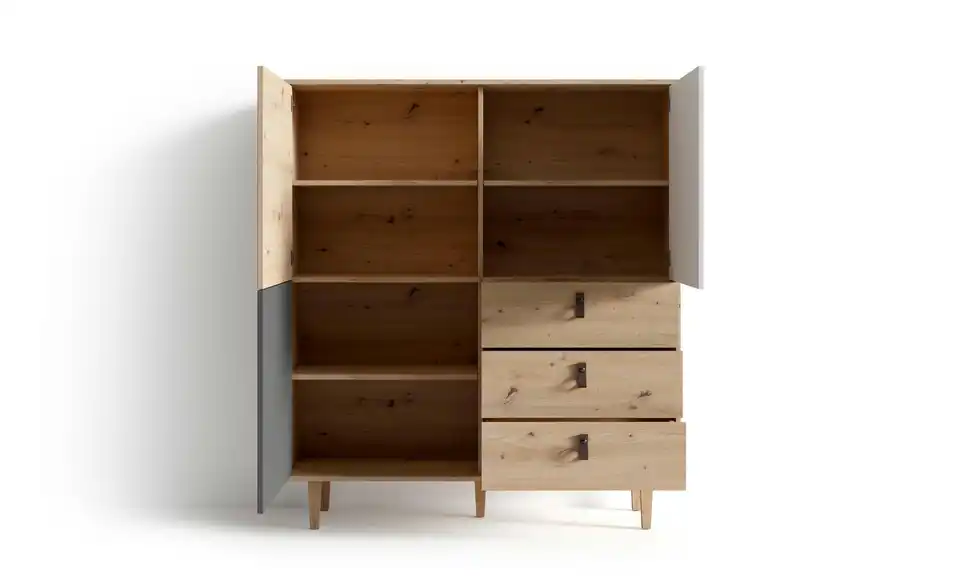 by Living Highboard, geöffnet