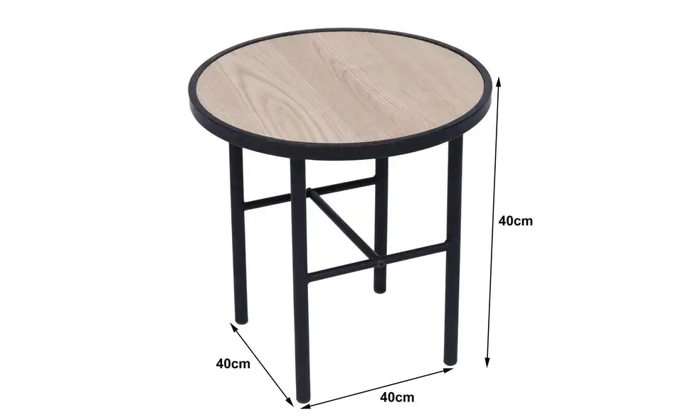 Beistelltisch, Bemaßung