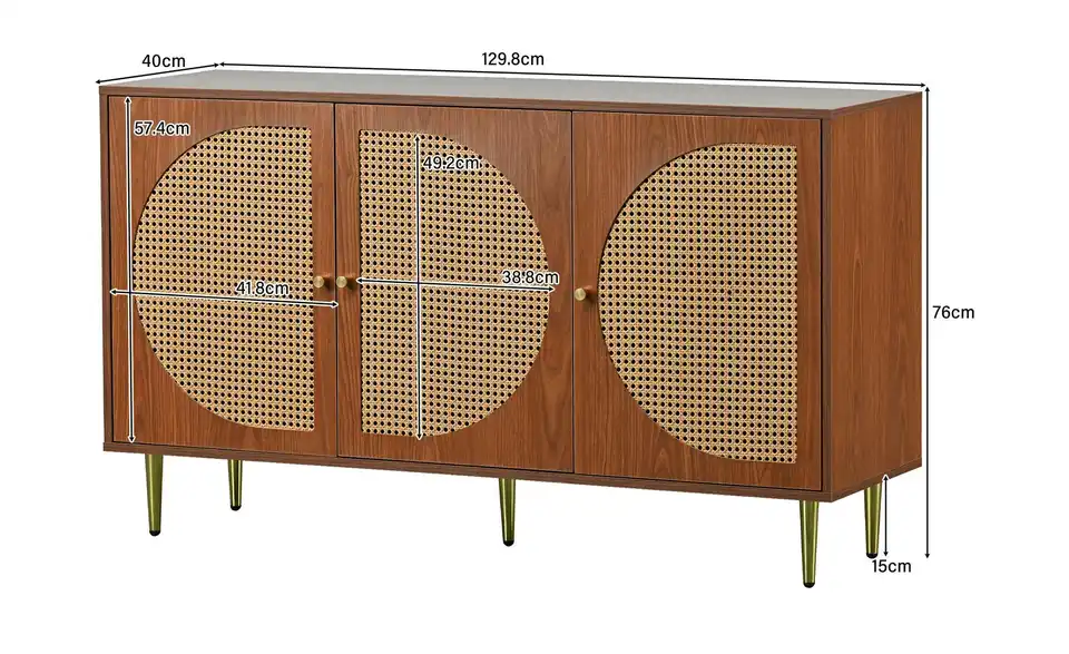 Sideboard, Bemaßung