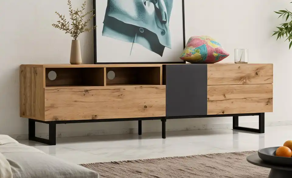 Lowboard, in Wohnsituation