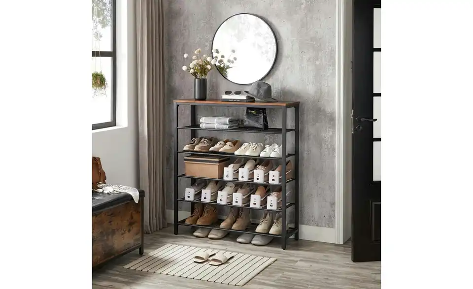 Schuhregal, in Wohnsituation