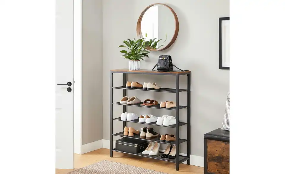 Schuhregal, in Wohnsituation