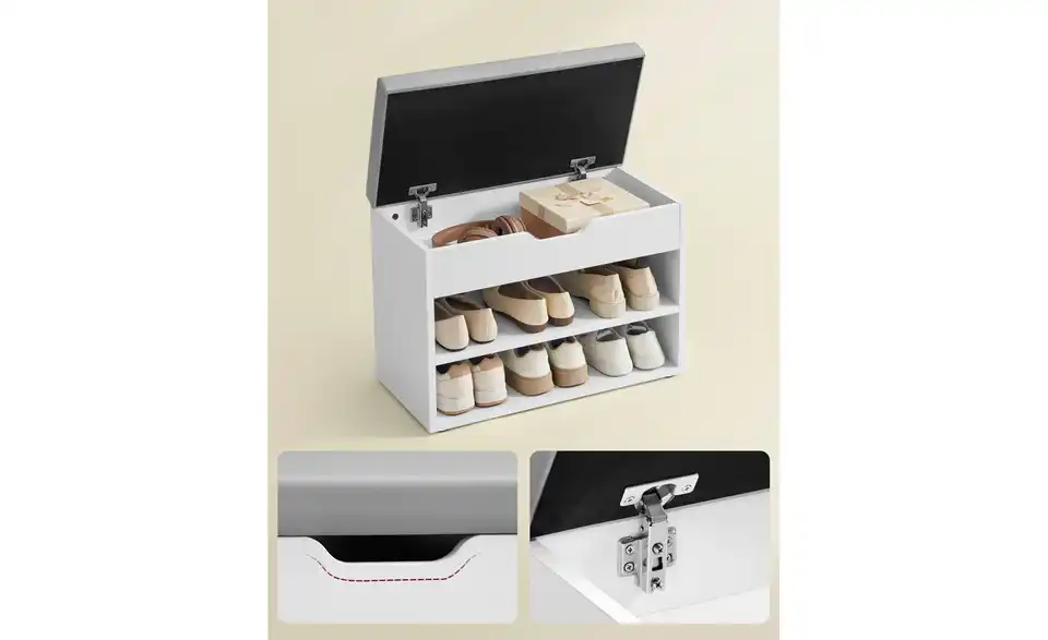 Schuhregal, Detailansicht