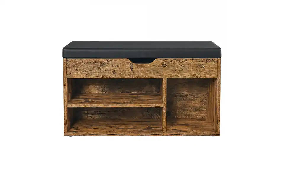 Schuhbank, Frontansicht