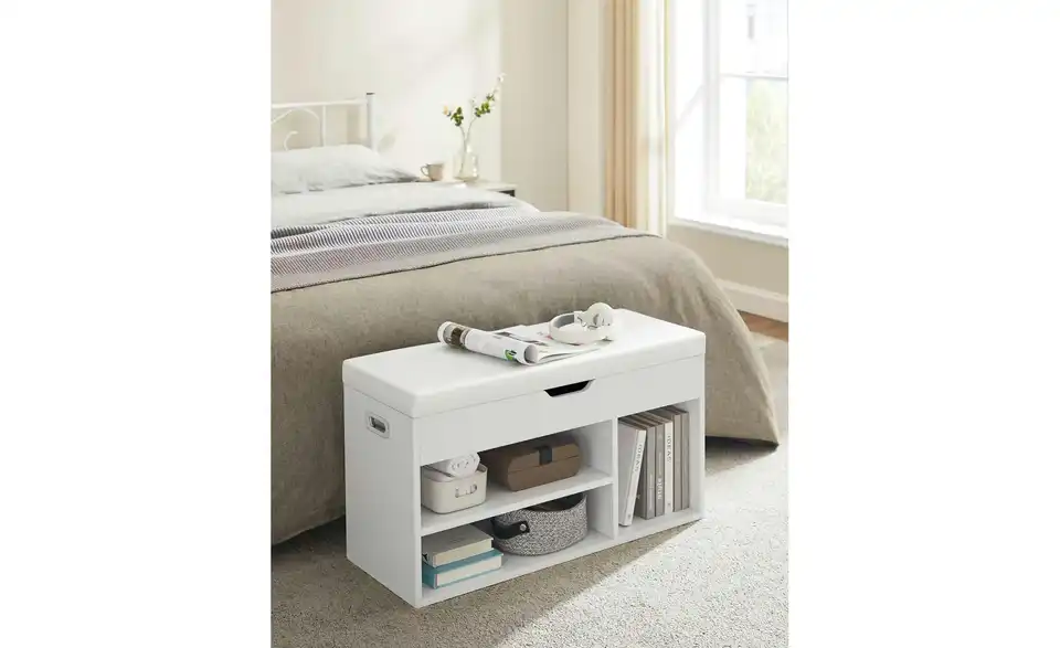 Schuhbank, in Wohnsituation