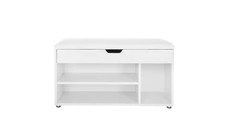 Schuhbank, Frontansicht