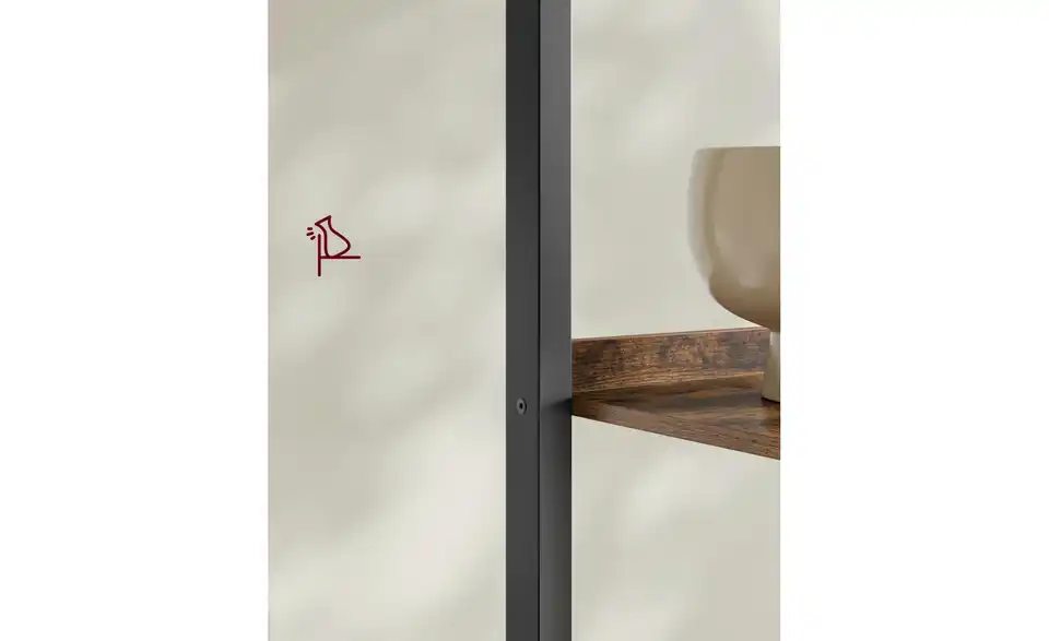 Leiterregal, Detailansicht