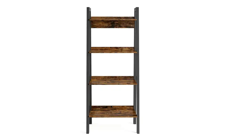 Leiterregal, Frontansicht