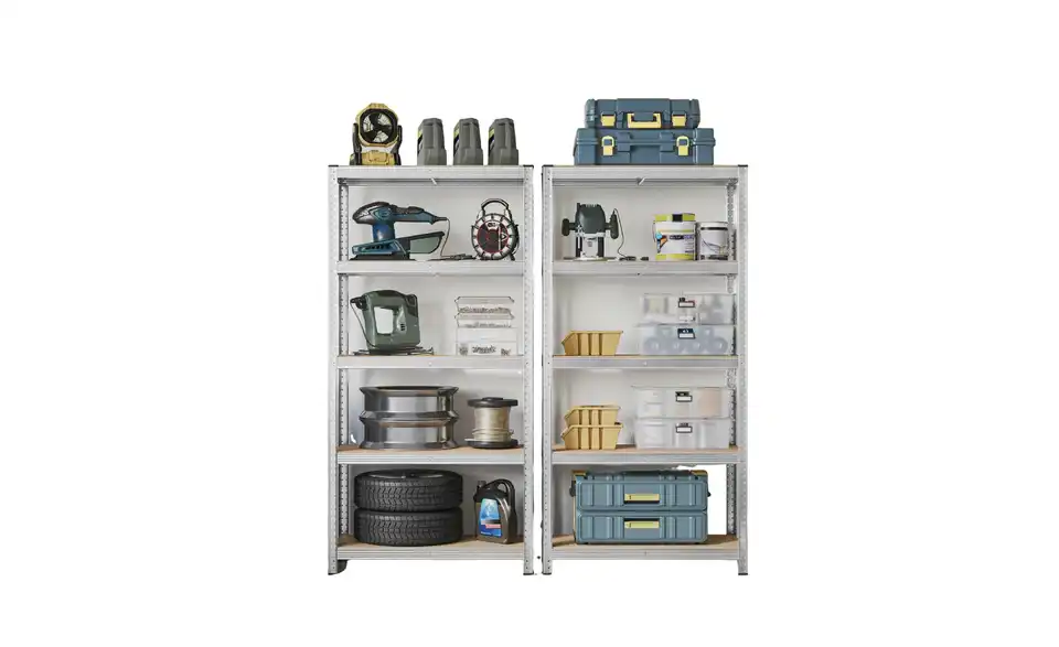 Schwerlastregal, Frontansicht