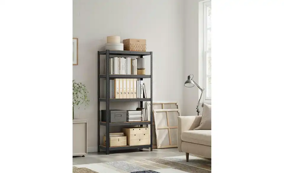 Schwerlastregal, in Wohnsituation