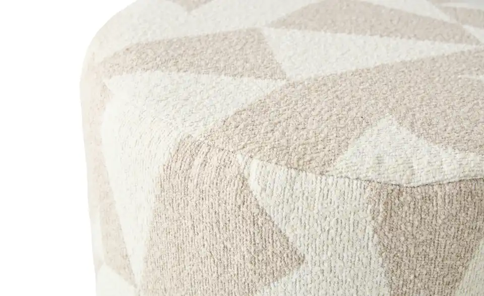 Polsterhocker, Detailansicht