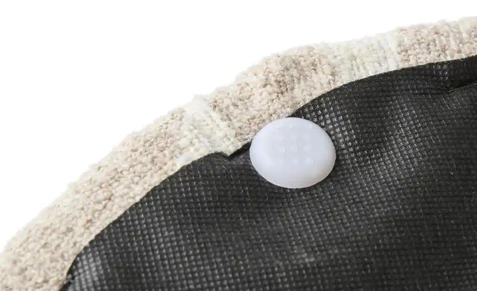 Polsterhocker, Detailansicht