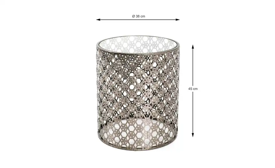 Beistelltisch, Bemaßung