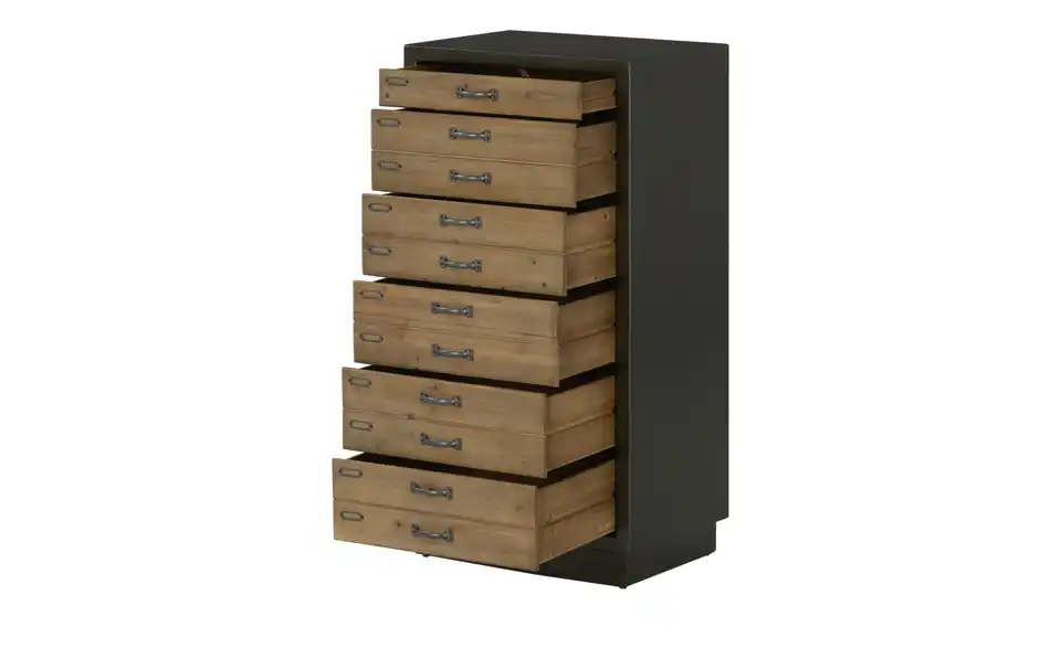 Apothekerkommode, geöffnet