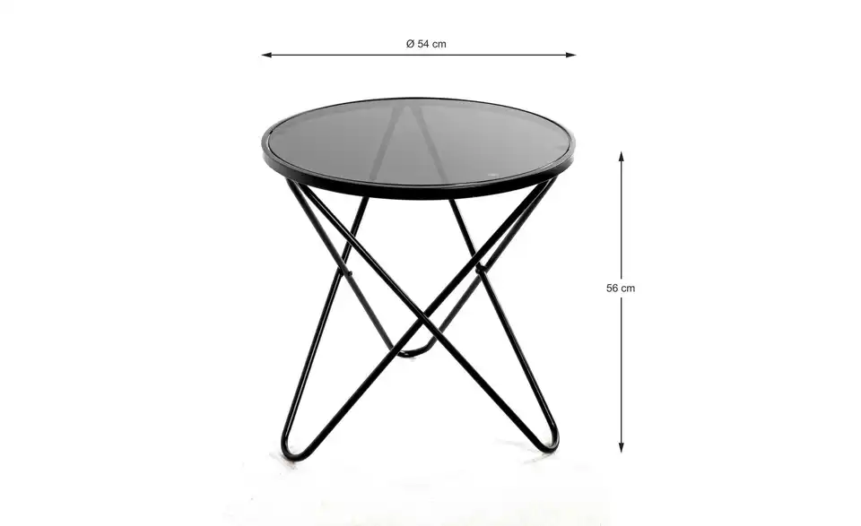 Beistelltisch, Bemaßung