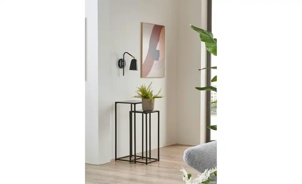 Blumensäule 2er Set, in Wohnsituation