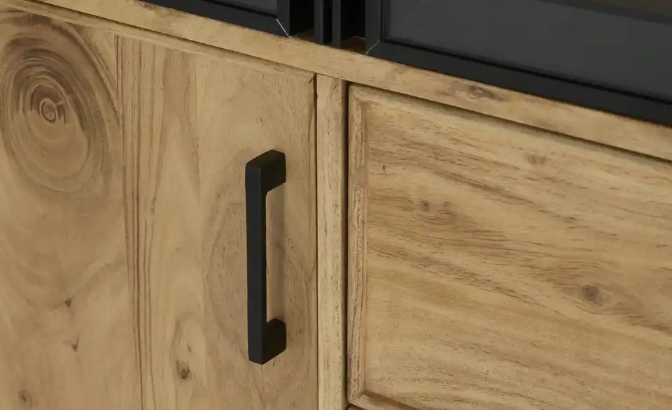 Highboard-Vitrine, Detailansicht